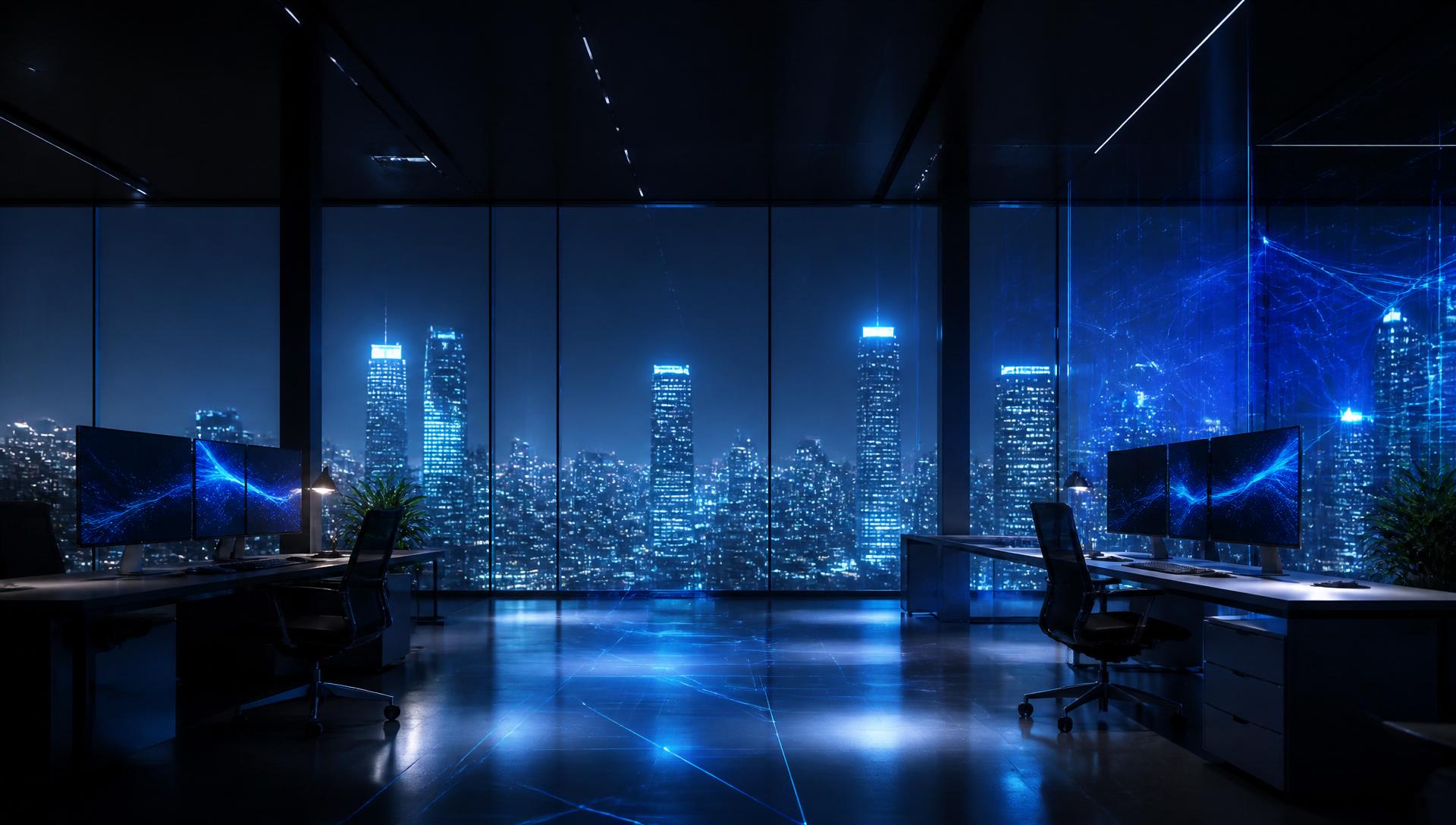 Premium modern IT consultancy office